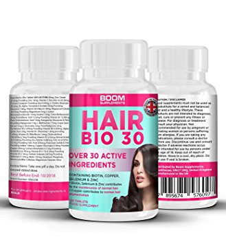 Hair Vitamins | #1 Hair Growth Products For Women | Biotin Hair Treatment Tablets | 120 Hair Vitamins Tablets | FULL 4 Month Supply | Helps Grow Hair | Achieve Thicker, Fuller Hair FAST | Safe And Effective | Best Selling Hair Growth Pills | Manufactured In The UK!
