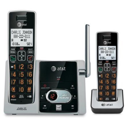 At&t Cl82213 Dect 6.0 Cordless Phone - Cordless - 1 X Phone Line - 1 X Handset - Speakerphone - Answering Machine - Hearing Aid Compatible (cl82213)