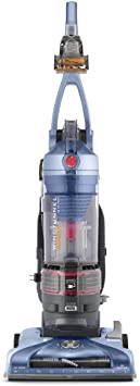 Hoover T-Series WindTunnel Pet Rewind Bagless Corded Upright Vacuum UH70210, Blue