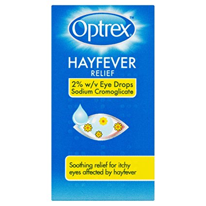 Optrex Hayfever Relief Eye Drops, 10 ml