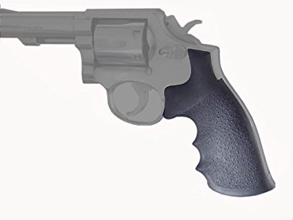 Hogue Rubber Grip S&W K or L Square Butt Rubber Monogrip