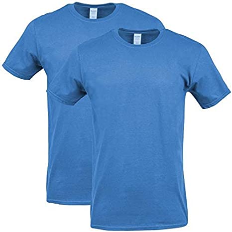 Gildan Men's Softstyle Cotton T-Shirt, Style G64000, 2-Pack