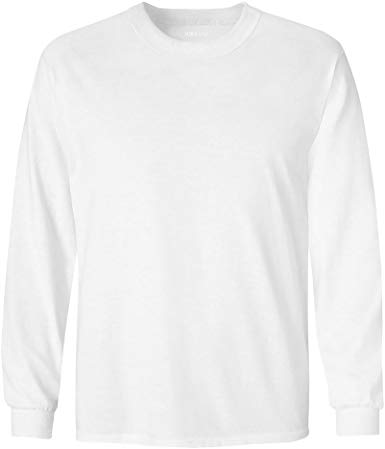 Joe's USA Youth Long Sleeve Core Cotton Tee - Youth XS-XL