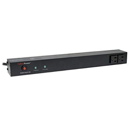 CyberPower RKBS15S2F12R 15A 14-Outlet 1U RM Rackbar Surge Suppressor