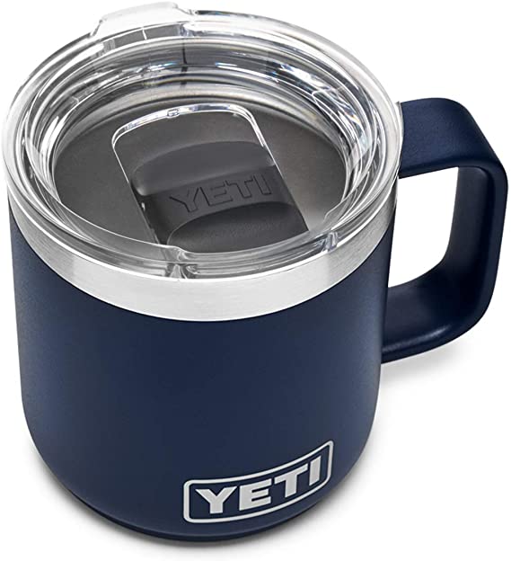 YETI Rambler 10 oz Stackable Mug, Vacuum Insulated, Stainless Steel with MagSlider Lid