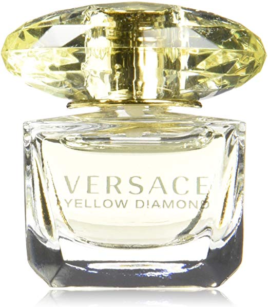 Versace Yellow Diamond for Women Eau De Toilette Mini, 0.17 ounces