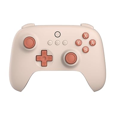 8Bitdo Ultimate C Bluetooth Controller for Switch with 6-axis Motion Control and Rumble Vibration (Orange)