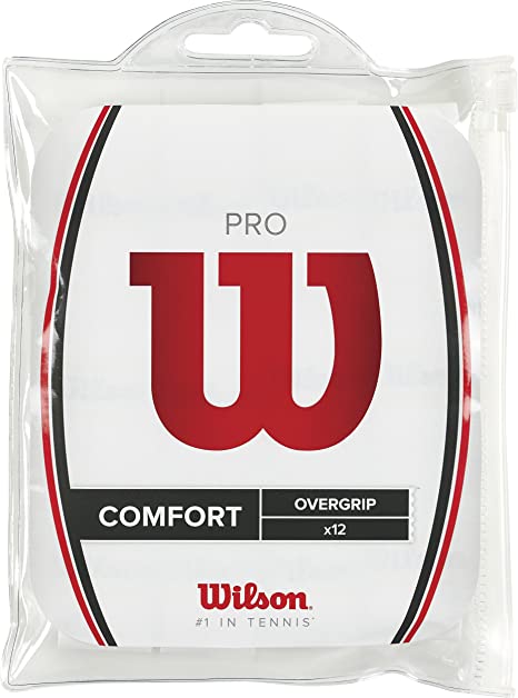 Wilson Pro Tennis Overgrip 12-Pack White