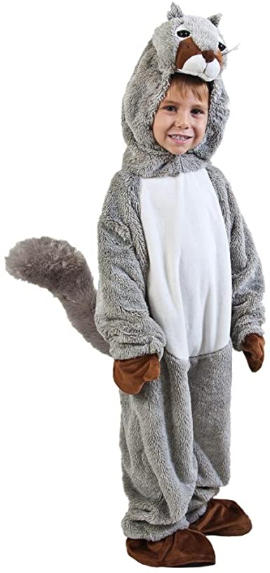 Child's Squirrel Costume (Size: Small 4-6)