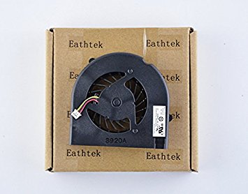 Eathtek New CPU Cooling Fan for HP Compaq Presario CQ50 CQ60 G50 G60 series, Compatible with part# 489126-001 KSB05105HA -8G99 (3 Screw Hole)