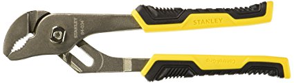 Stanley 84-034 8-Inch Bi-Material Groove Joint Pliers