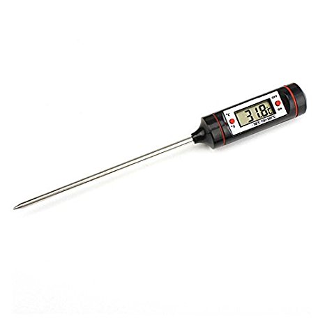 Cooking Thermometer - Smaier Digital Instant Read Cooking Thermometer for Meat BBQ Baking Candy and All Food