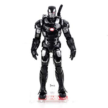 Rulercosplay Avengers Action Figure Marvel Authorization Avengers 3 Iron Man Black Panther Action Figures 7'' (War Machine)