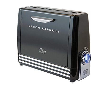 Nostalgia BCN6BK INNOVA Bacon Express Crispy Bacon Grill