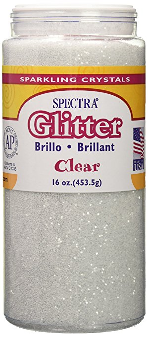 Spectra Glitter, Clear, 1 Pound
