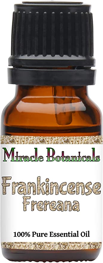 Miracle Botanicals Wildcrafted Frankincense Frereana Essential Oil - 100% Pure Boswellia Frereana - Therapeutic Grade (10ML)