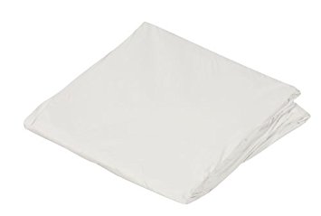 DMI Hypoallergenic Contoured Plastic Mattress Cover Protector, Waterproof, King Size, White