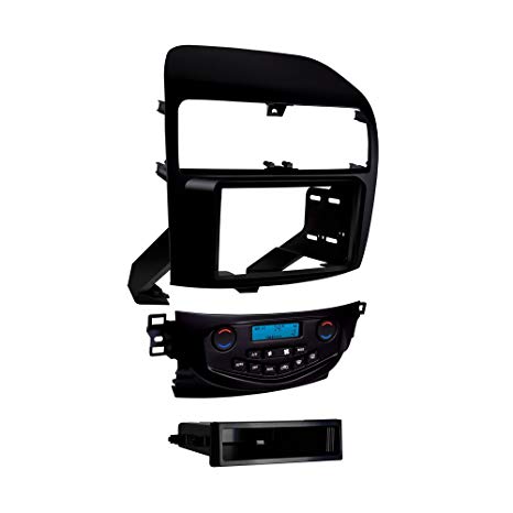 Metra 99-7809B Double/Single DIN Dash Kit for 2004 - 2008 Acura TSX without Navigation (Matte Black)