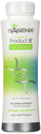 Isagenix Product B Antioxidants Plus Telomere Support - 120 Softgels