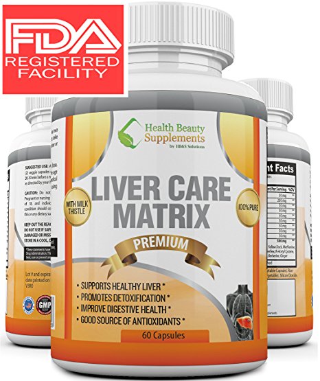 * LIVER CARE RESCUE * NON-GMO Formula With 20  Herbal Extracts With Zinc, Milk Thistle - Beet Root - Artichoke Extract – Turmeric -Ginger & MUCH MORE!