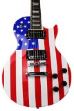 Stedman 200 Series Electric Guitar LP Style Single Cutaway - American Flag