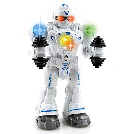 Toysery Walking Dancing Robot Toy Kids - Interactive Walking, Dancing Smart Robot Kit Boys & Girls (Battery Operated)