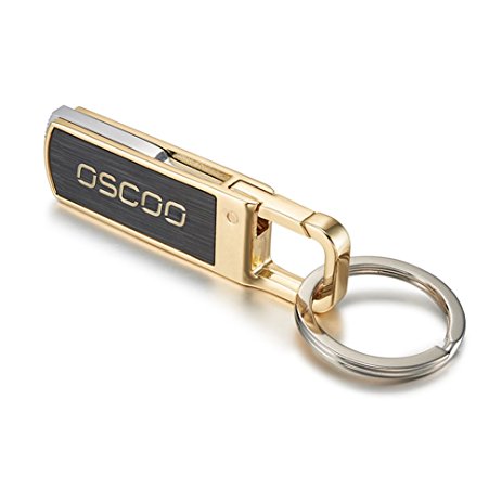 OSCOO 64GB Waterproof Metal USB Flash Drive USB 3.0 Data Traveler Pen Drive Gold
