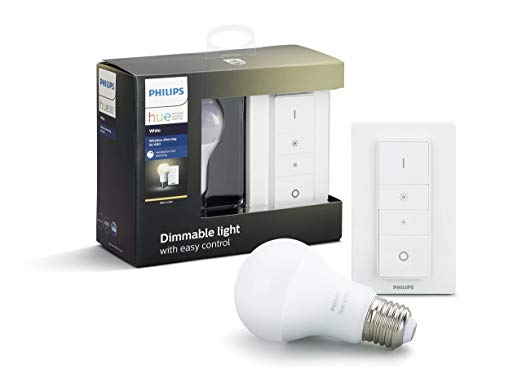Philips Hue Wireless Smart Dimming Kit (Installation-Free, Exclusive for Philips Hue Lights, Compatible with Amazon Alexa, Apple HomeKit, and Google Assistant)