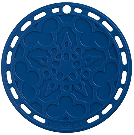 Le Creuset Silicone 8" Round French Trivet, Marseille