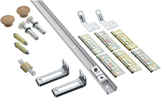 Stanley National Hardware S402-044 BF30-00-48 Bifold Retail Set in White Coated