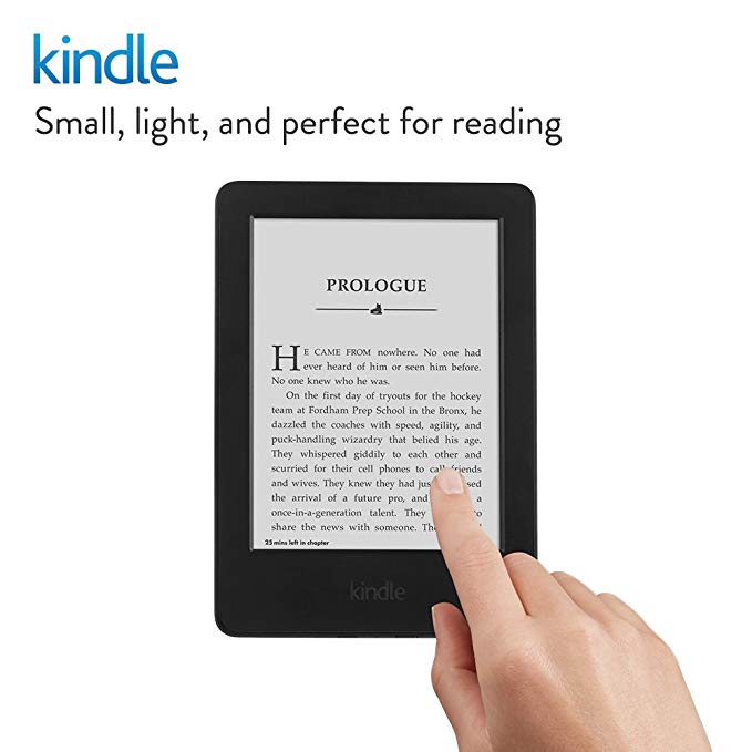 Kindle E-reader, 6" Glare-Free Touchscreen Display, Wi-Fi (Previous Generation – 7th)