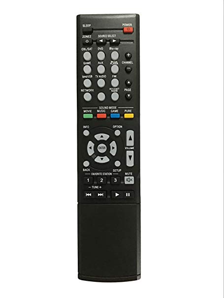 Replacement Remote Controller fit for AVR-X2300W AVR-S500BT AVR-S920W AVR-S710W Denon AV Receiver