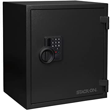 Stack-On PFS-019-BG-E Large Home and Office 2 Cubic Foot Personal Steel Fireproof Security Safe Box with Electronic Lock