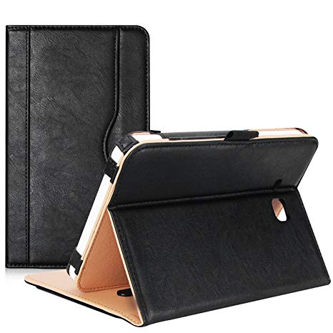 ProCase Galaxy Tab E Lite 7.0 Case/Tab 3 Lite 7 Case - Stand Folio Case Cover for Galaxy Tab E Lite 7-inch Tablet/Tab 3 Lite 7, with Multiple Viewing Angles, Document Card Pocket (Black)