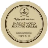 Taylor of Old Bond Street Sandalwood Shaving Cream Bowl 53-Ounce 2PK