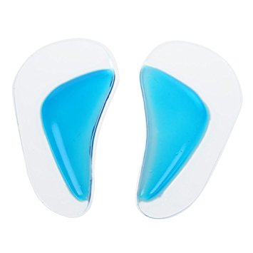 TOOGOO(R)Orthopedic Arch Support Insole Flat Foot Correction Shoe Insoles Arch Cushion Inserts