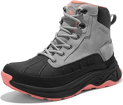 NORTIV 8 Women's Waterproof Hiking Boots Outdoor Trekking Camping Trail Hiking Boots