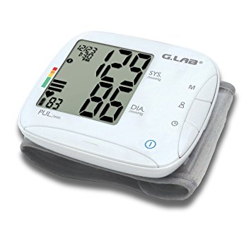 G.LAB Ultra-Slim (0.6") Digital Automatic MD2200 IFT Wrist Cuff Blood Pressure Monitor