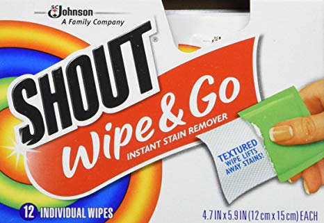 Shout Wipe and Go 6-Pack