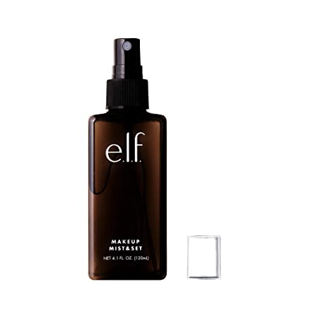 e.l.f. Makeup Mist & Set - Large Lightweight, Long Lasting, All-Day Wear Revitalizes, Refreshes, Hydrates, Soothes Infused with Aloe, Green Tea and Cucumber 4.1 Fl Oz