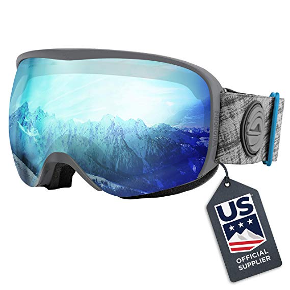 Wildhorn Cristo Ski Goggles - US Ski Team Official Supplier - Snow Goggles for Men, Women & Youth