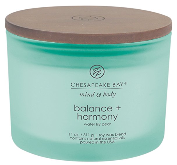 Chesapeake Bay Candle Mind & Body Collection Coffee Table Jar Scented Candle, Balance   Harmony