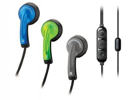 Scosche HP65m2 Chameleon Earbuds with tapLINE II Remote and Mic Light (Discontinued by Manufacturer)