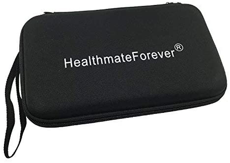 HEALTHMATEFOREVER YK15AB TENS Unit Hard Travel CASE (Black)