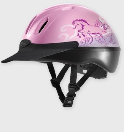 Troxel Pink Dreamscape Graphic Spirit #1 Selling All Purpose Helmet - All Sizes