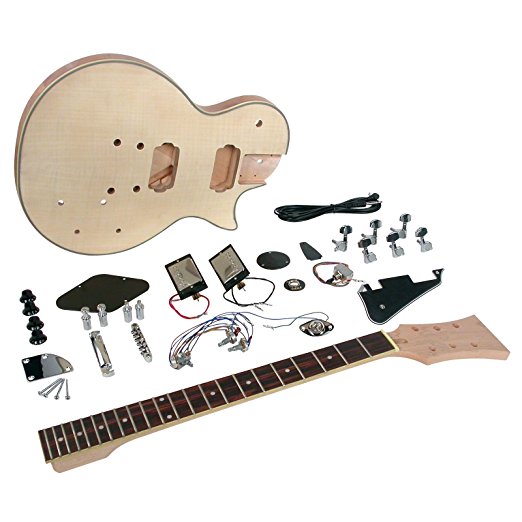 Saga LC-10 Deluxe Electric Guitar Kit - Single Cutaway