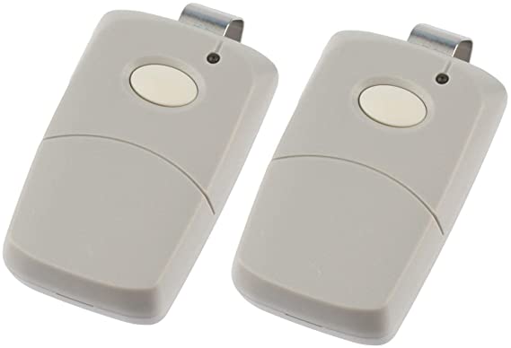 2 for Multicode 3089 Linear 3089 Garage Door Remote Opener (308911, MCS308911 300mhz) Grey