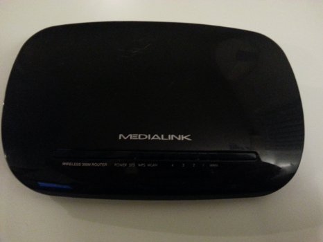 Medialink Wireless-N Broadband Router with Internal Antenna - 2.4GHz - 802.11b/g/n - Compatible with Windows 8 / Windows 7 / Windows Vista / Windows XP / Mac OS X / Linux (300 Mbps) [Discontinued Model]