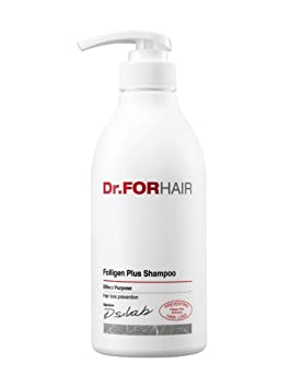 Dr.forhair Folligen Plus Shampoo for Hair Loss Prevention, 16.9 Fluid Ounce