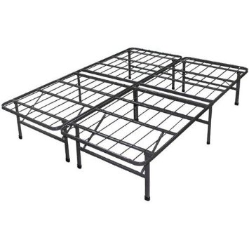 Best Price Mattress New Innovated Box Spring Platform Metal Bed Frame/Foundation, King